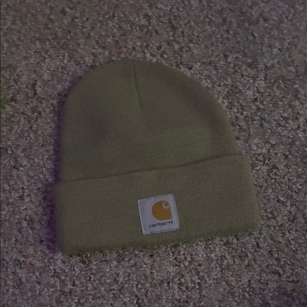Carhartt Sage Green Knit Beanie